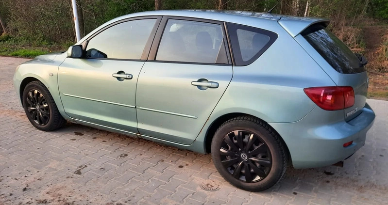 Mazda 3 cena 6900 przebieg: 185600, rok produkcji 2005 z Lipsk małe 352